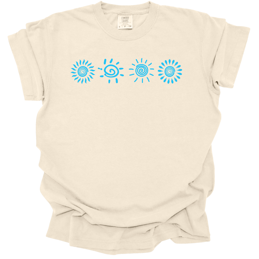 Sunshine T-Shirt - Sunny Beach - Comfort Colors Tee