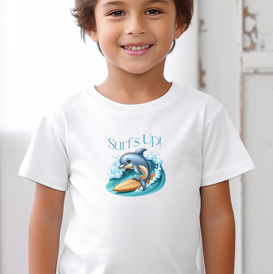 Toddler's Surf's Up Tee - Fun Jersey Shirt for Little Surfers