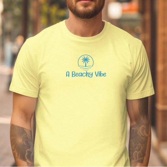 A Beachy Vibe t-shirt - Gildan beach shirt - coastal lifestyle tee